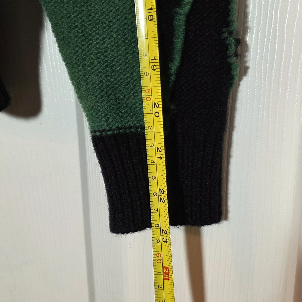 Stella McCartney Black and Green Crewneck Sweater - Picture 10 of 13